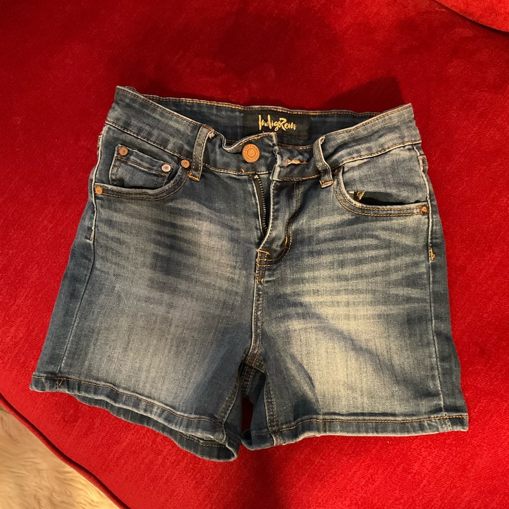 Denim shorts size 3